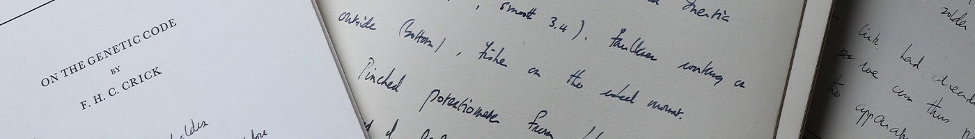Diary Discovery | Francis Crick (1916-2004)